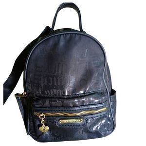 Juicy Couture Small black backpack excellent condition